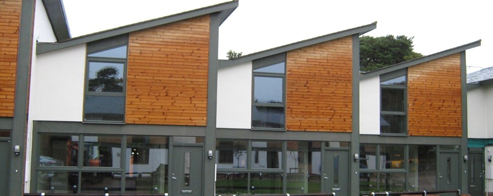 Newly constructed homes with Photo Voltaic Roof Panels