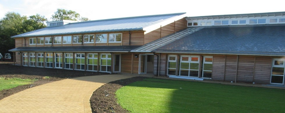 Entrance to Classroom Block