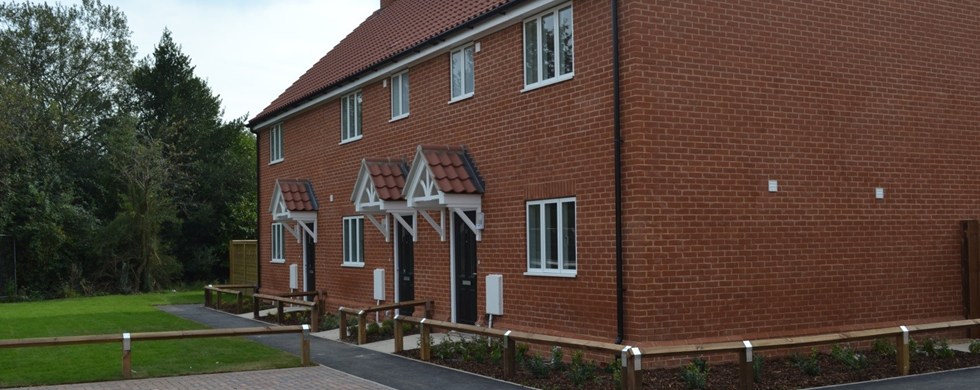 Ullswater Road, Campsea Ashe development 