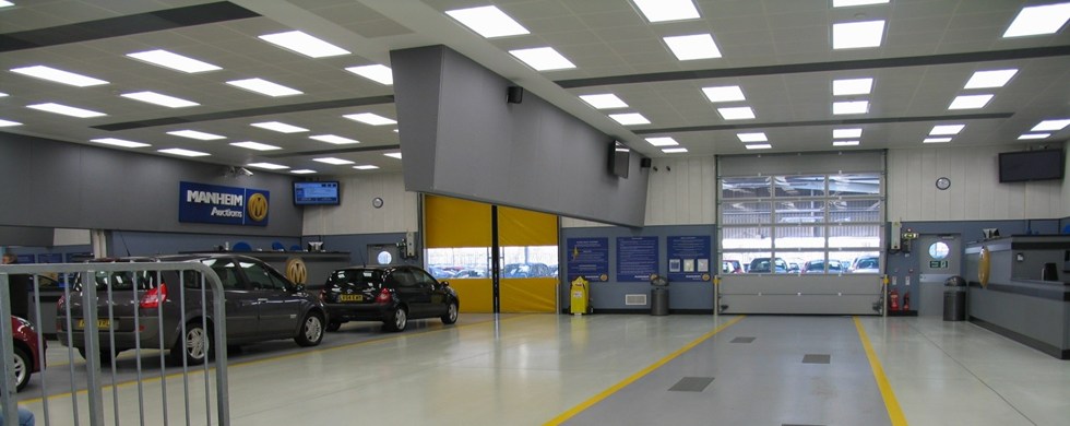 4 Lane vehicle Auction Hall