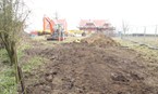 Brooks & Wood Staff clear the ground ahead of construction