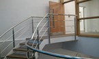Staircase to upper floors of Research & Marketing Facility