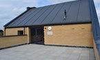 Upper roof patio area