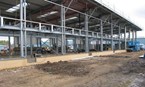 The Business units were built using a Structural steel Frames